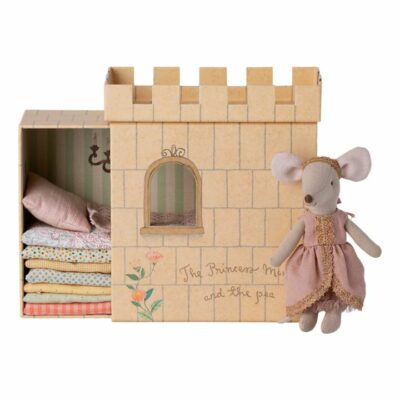 princesse souris au petit pois-et-son-chateau maileg