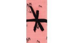 lange-bianca-faon-bambi-pink lange bavoir tour de cou essuie tout coton bio
