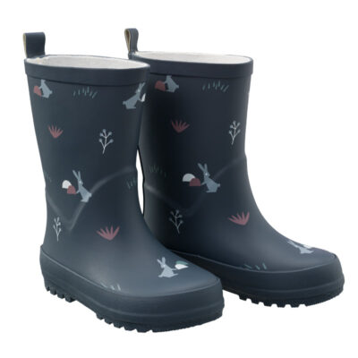 fresk-rainboots-rabbit-nightshadow bottes lapin enfants 21 a 25