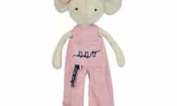 perlipopette souris rose note de musiques