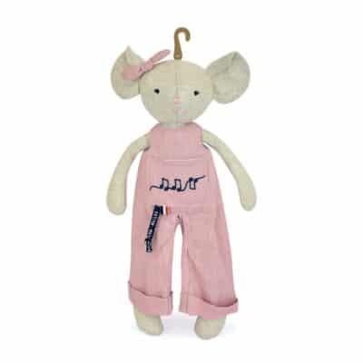 perlipopette souris rose note de musiques