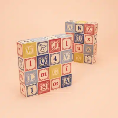 Uncle_Goose_French_Blocks cubes en bois alphabet francais et chiffres