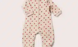 pyjama pommes naissance a 12-18 m coton bio little green radicals