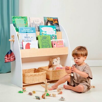 bibliotheque montessori enfant tender leaf toys bois