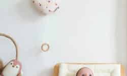 coeur-musical-motif-noisette-cadeau-bebe-made-in-france o