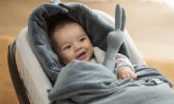 nid ange chanceliere bebe 45 x 90 coton bio bliss petrol trixie bebe
