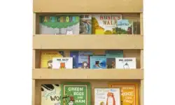 bibliotheque-enfant-bois-naturel montessori