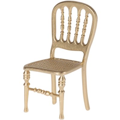 chaise doré souris maileg