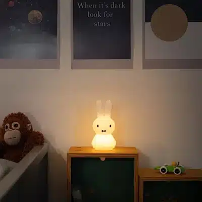 miffy shines veilleuse enfant tactile