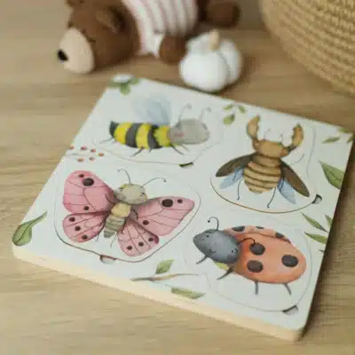 puzzles insectes papillons