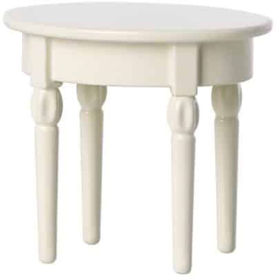 table blanche souris maileg
