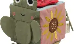 Fabric_Cube garden cube tissus jouet eveil bebe printemps coton bio fabelab