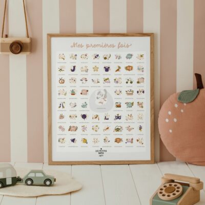 affiche-mes-premieres-fois-lapin-maman-papa-les-petites-dates made in france