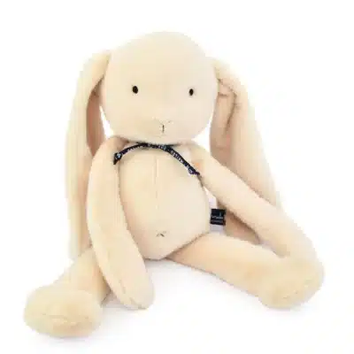 mailou peluche made in france lapin meloe creme 56 cm