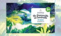 puzzle enfant la grenouille 30 pieces made in belgique