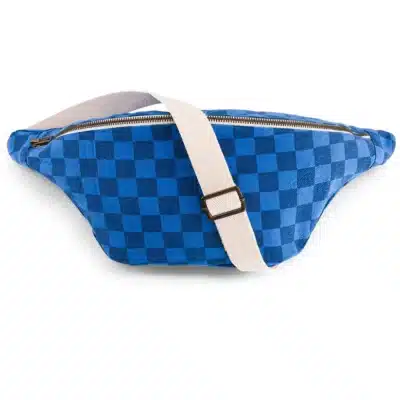 bananablue banane damier bleu rose in april