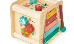 cube-d-activite-mentari jouet en bois 2 ans