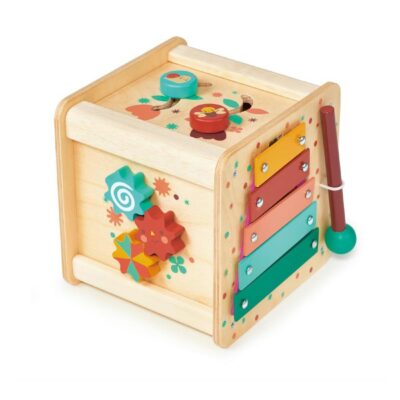 cube-d-activite-mentari jouet en bois 2 ans