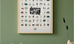 mon-petit-voyage-a-paris afiche a tamponner cadeau original made in france