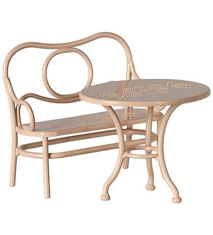 table-banc-souris-rose maileg