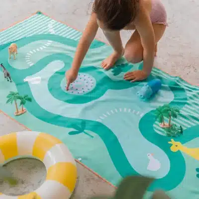 Quut : serviette de plage safari 180 x 100 cm