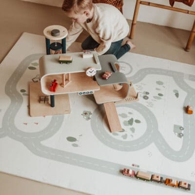 Play & Go : Tapis de jeu réversible EVA La carte routière