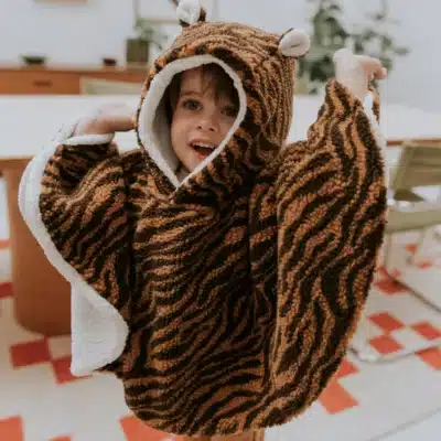 Rien que des bêtises : poncho tigre