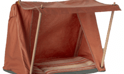 tente souris orange maileg