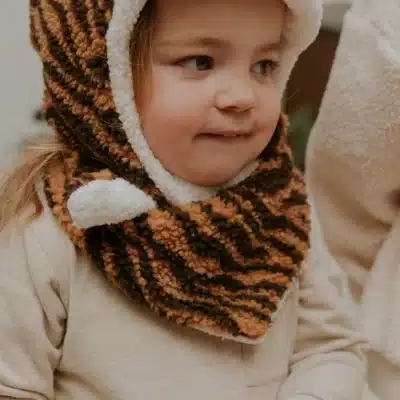 Rien que des bêtises : cache-cou tigre