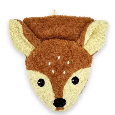 Fürnis : gant de toilette marionnette biche