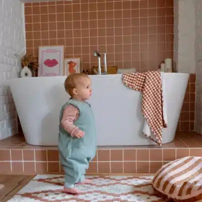 Tante Reine : gigoteuse hiver sauge à pieds 1-2 ans