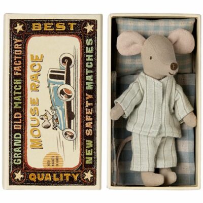 Maileg : souris grand frère dans sa boite lit