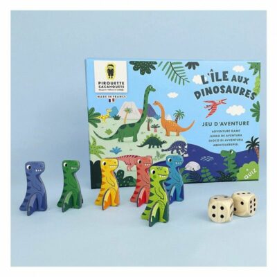 Pirouette : Jeu l'île aux dinosaures