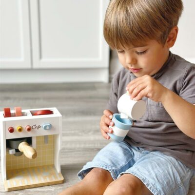 Jouet en bois : barista