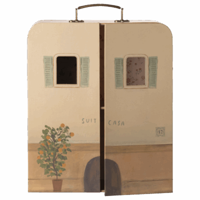 suitcasa mini maison souris maileg