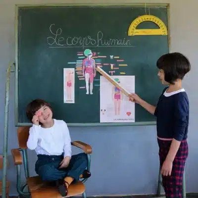 Ma cabane à rêves : jeu magnétique anatomie