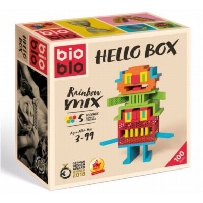 Bioblo : 100 briques hello box