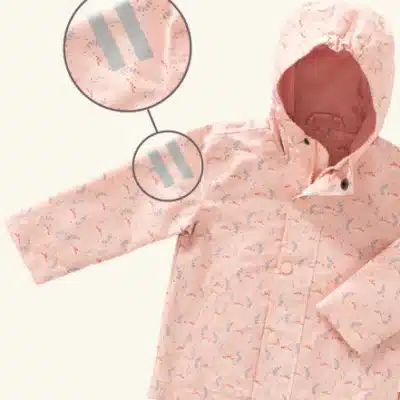 Fresk : Imperméable mimosa rose