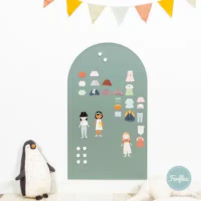 Ferflex : tableau magnétique arche vert