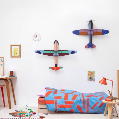 Studio Roof : l'avion bleu XXL