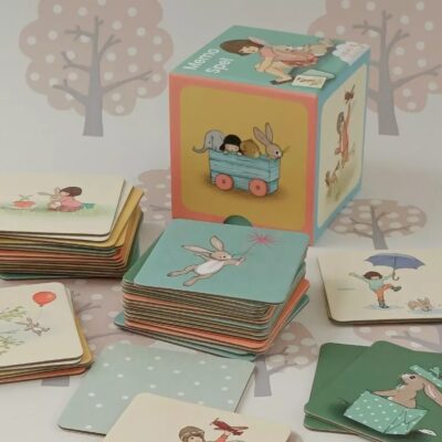 Belle & Boo : jeu de memory & domino