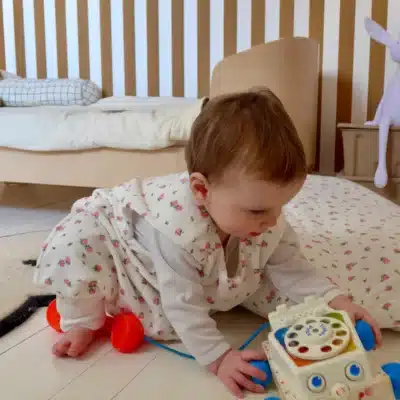 Tante Reine : gigoteuse à pieds été bloom 1-2 ans