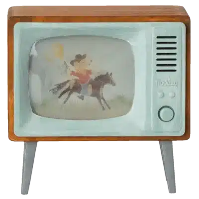 Maileg : télévision rétro