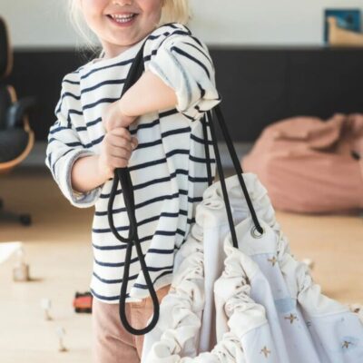 Play & Go : sac de rangement jouets tapis de jeux la Ferme