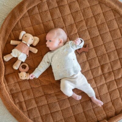 Play & Go : tapis d'éveil & sac brown teddy