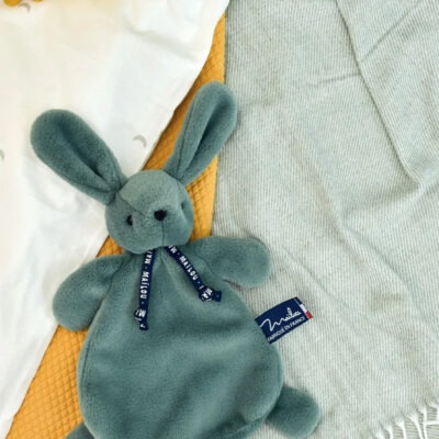 Mailou : Doudou Lapin vert Dorlotin