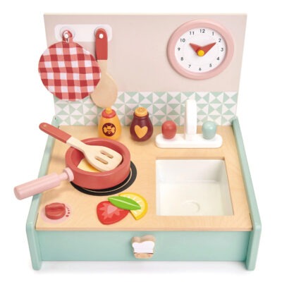 Jouet en bois : Kitchenette