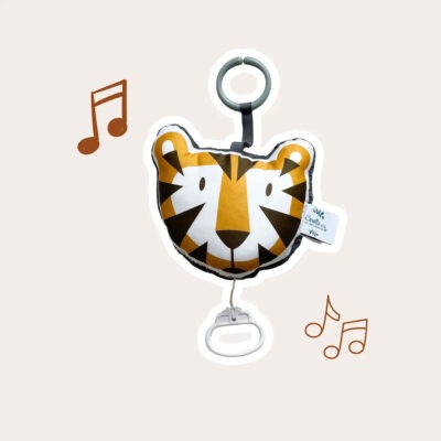 Carotte & Cie : coussin musical nomade Tigre